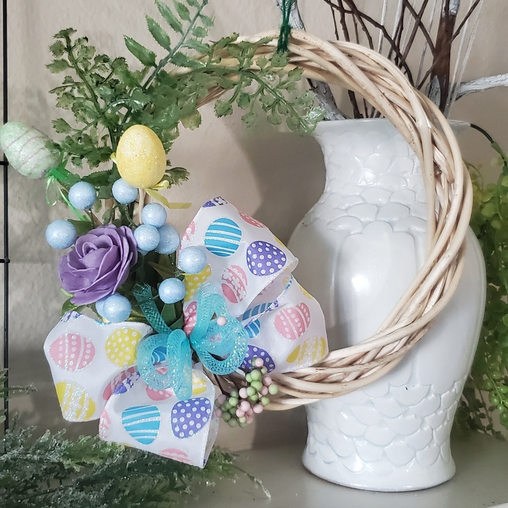 Easter small willow wreat